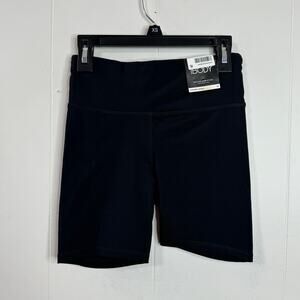 Cotton On Body Womens Bike Shorts Size XS Black Elastic Waist New